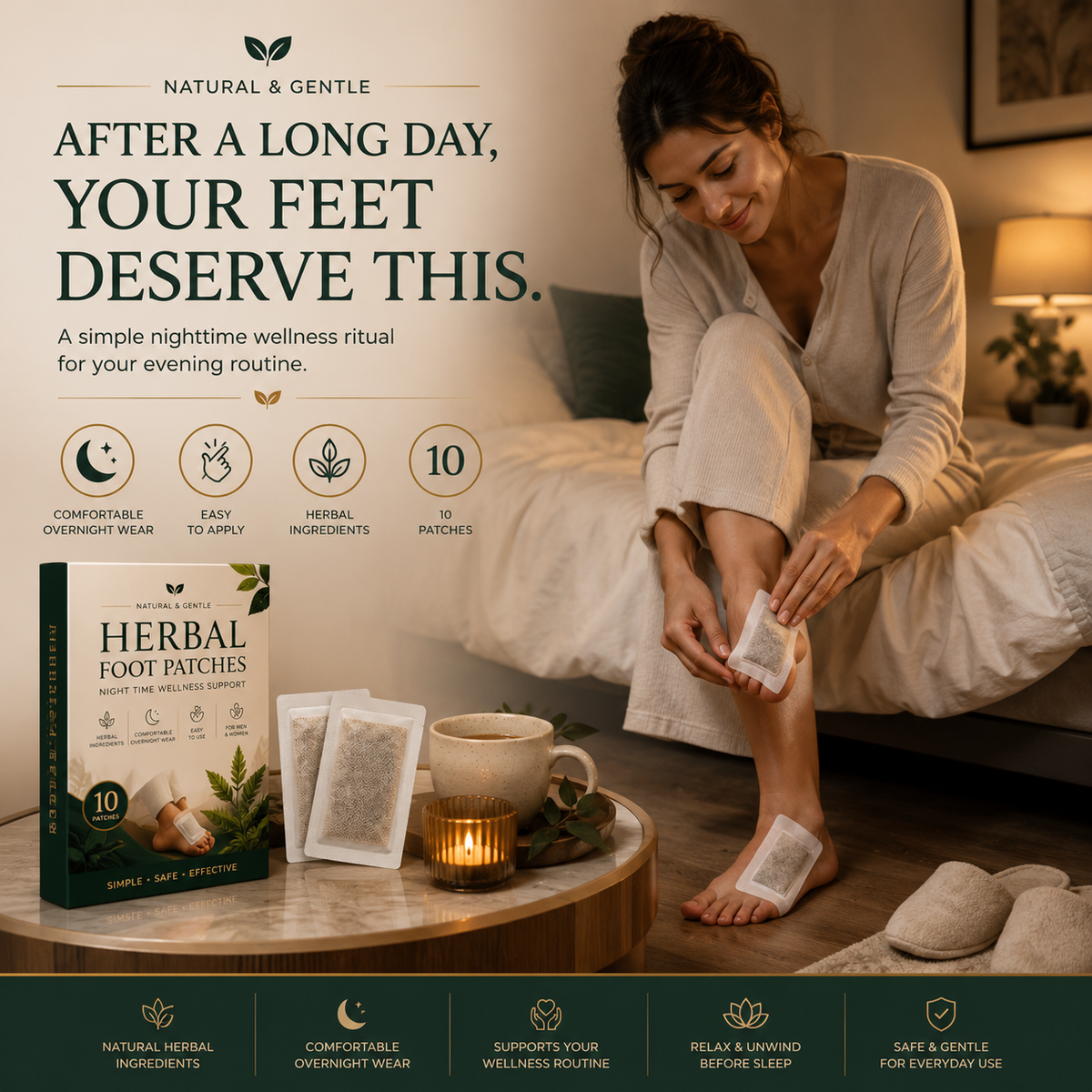 Herbal Sleep & Foot Care Patches