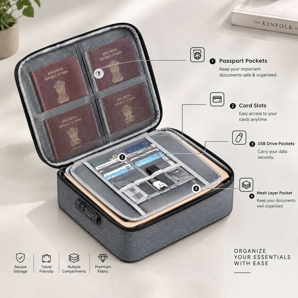 Premium Travel Organizer Case