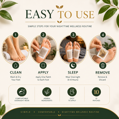 Herbal Sleep & Foot Care Patches