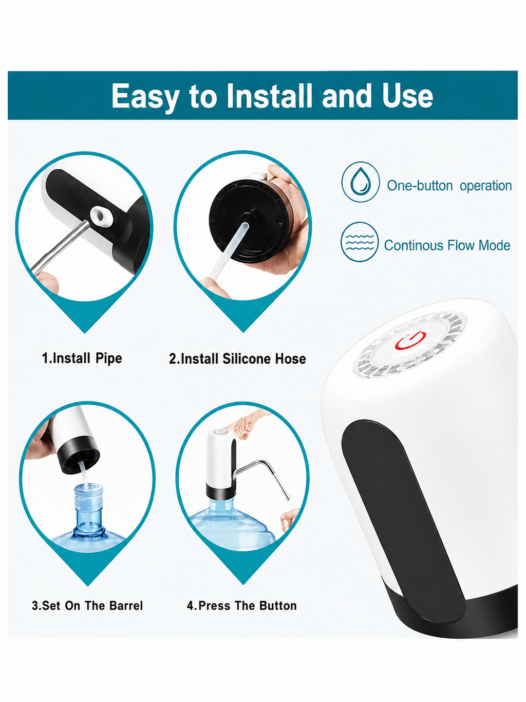 Portable Electric Water Dispenser
