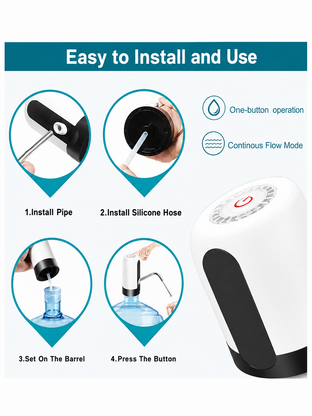 Portable Electric Water Dispenser