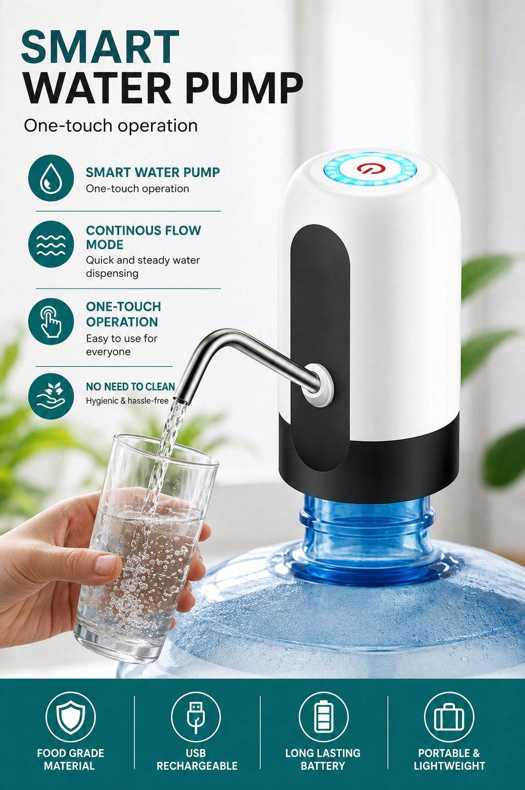 Portable Electric Water Dispenser