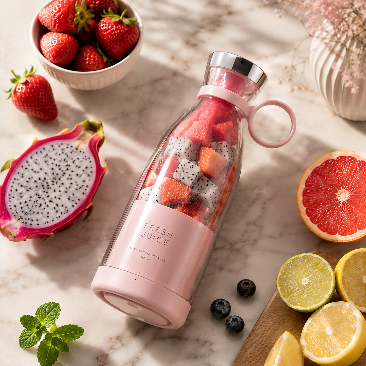 Portable Juicer Bottle