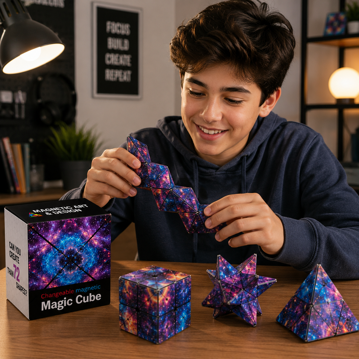 Magic Cube Shape Shifting Puzzle Box